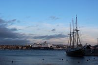 Silvester im Hafen von Oslo