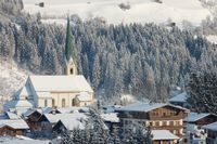 Kirchberg in Tirol im Winter