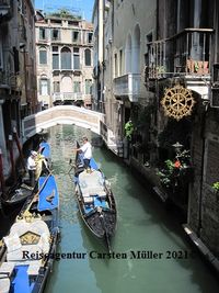 in den Kanälen von Venedig